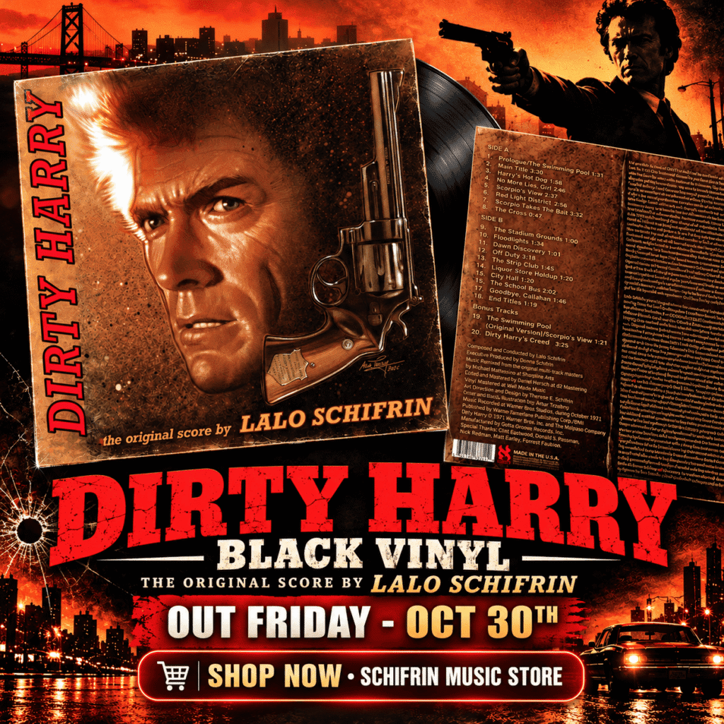 Dirty Harry Black Vinyl Out Oct 3th